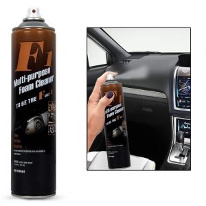 F1 Universal Multipurpose Foam Cleaner Spray for Car Sofa Leather Carpet Cleaning (650ml)